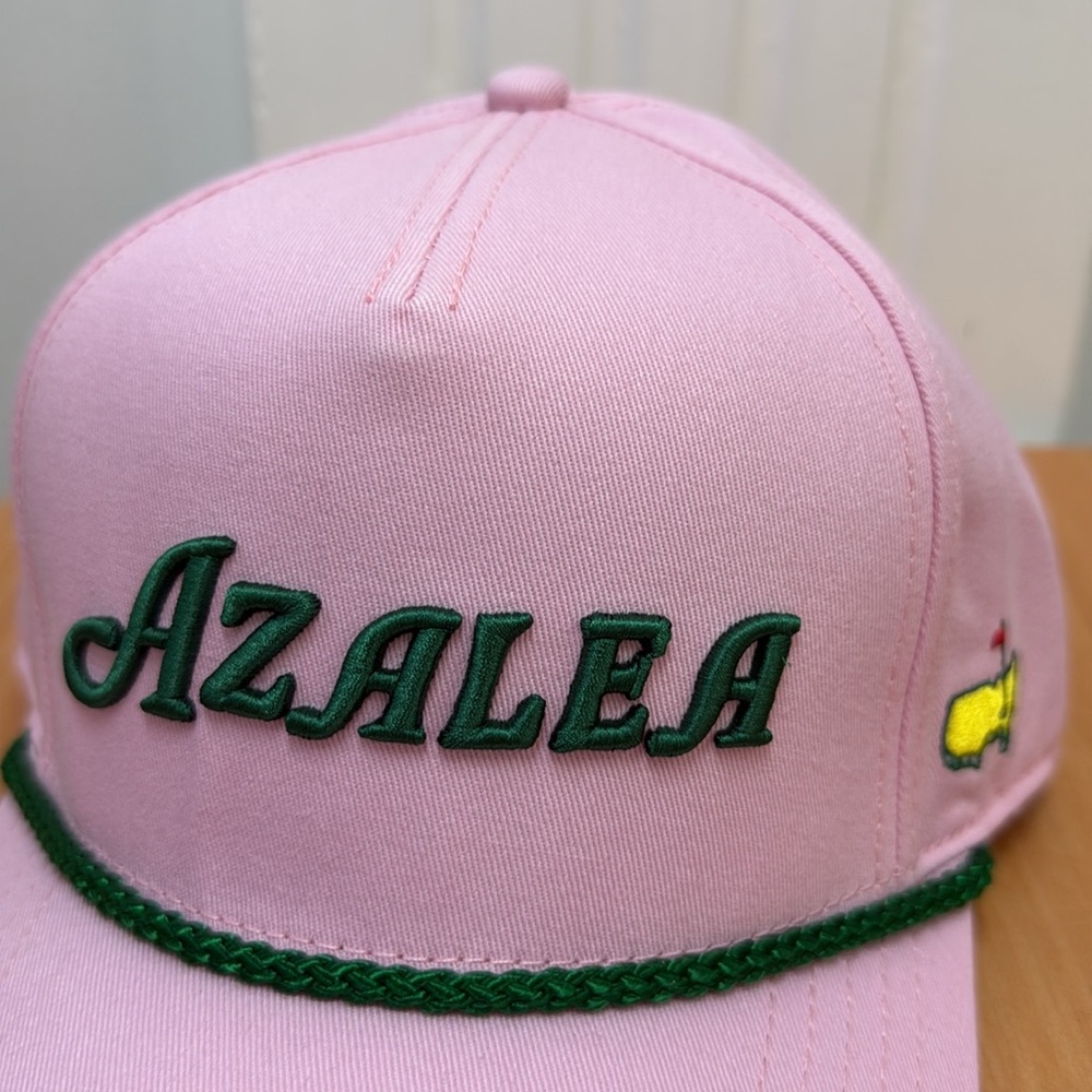 2026 Masters Tournament Pink AZALEA Embroidered Rope Hat!!🔥🔥🔥 - Picture 15 of 16